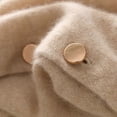thumbnail image 2 of vlrwzc Irregular Warm Shawl with Button Elegant Knitted Shawl Fashion Oversized Cape for Spring Autumn Winter Clothing Accessory, 2 of 7