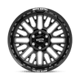 thumbnail image 3 of Moto Metal Aluminum Rim MO802 20X9in Gloss Black Milled Finish, MO80229063318, 3 of 3