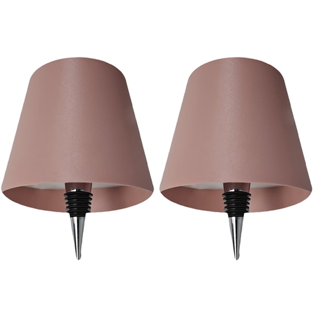 Lámpara Botella Inalámbrica Mesa LED 2 Piezas 3600 MAh Metal para El Bar Restaurante