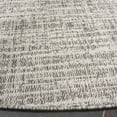 thumbnail image 5 of SAFAVIEH Beach House Nikola Geometric Indoor/Outdoor Area Rug, Gray/Ivory, 6'7" x 6'7" Round, 5 of 9
