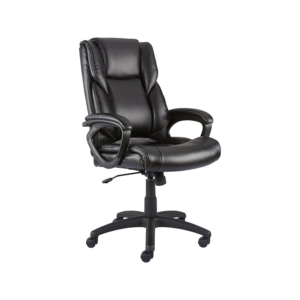 Staples Roaken Mesh Guest Chair with Arms Black 204116 