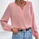 thumbnail image 5 of Ichuanyi liquidación de la mujer con cuello de satén para mujeres blusas de manga de color sólido blusas camisetas ICHUANYI WER2023081604707, 5 of 9