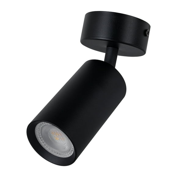 Estevez Proyector LED Ready para Techo ERA Ø55ר70×165 mm Negro GU10/MR16