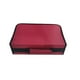 thumbnail image 2 of Injueey CD DVD Case Holder Organizador Game Disc Wallet Holder DVD Storage Bag Black Computadoras de tableta Rojo, 2 of 6