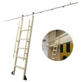 thumbnail image 7 of 3M/10ft Sliding Barn Ladder Hardware Rolling Library Ladder Track(No Ladder), 7 of 7