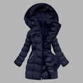 thumbnail image 2 of Veste d'Hiver à Manches Longues pour Femmes avec Fermeture Éclair Composite Manteau d'Extérieur Solide pour Automne et Temps Froid, 2 of 9