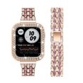 thumbnail image 2 of Five Beads Metal Watch Strap+Anti-Wear Protective Case for Apple Watch Series 3/2/1 38mm, 2 of 5