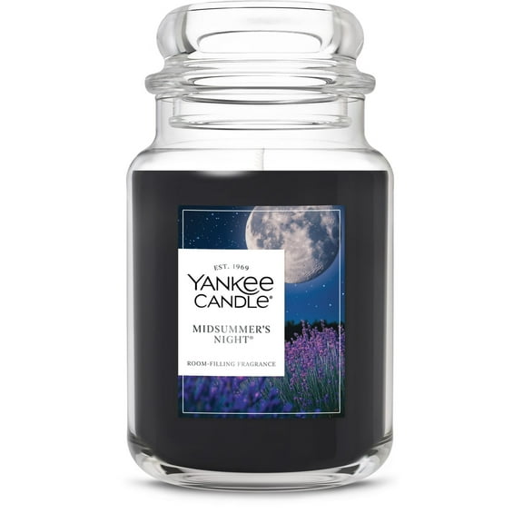 Yankee Candle Midsummer's Night Original Large Jar Scented Candles, 22 oz