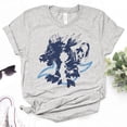 thumbnail image 2 of Digimon-Camisetas estampadas de diseñador para mujer, ropa de calle divertida, harajuku, 2 of 5