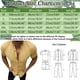 thumbnail image 5 of Camisas Oversize Hombre Camisa de manga corta con cuello levantado a cuadros de primavera y otoño para hombre, Top de tamaño con pecho de Color sólido (Green, L), 5 of 5
