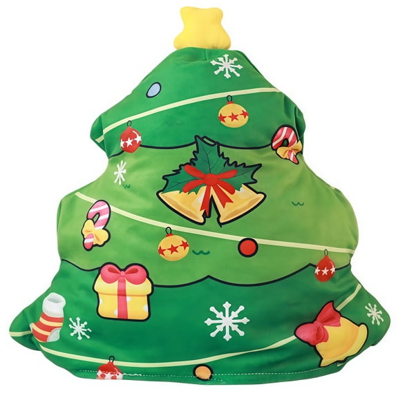 Christmas Hat, Plush Cotton Christmas Tree Hat, Funny Xmas Hat, Crazy Christmas Hats, Photo Prop for Holiday Party Performance Accessory