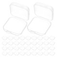 thumbnail image 1 of KAKOWELY 100Ud Transparente De Plástico Para Almacenaje De Pequeños Objetos Y Pendientes, 1 of 7
