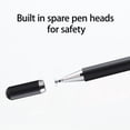 thumbnail image 4 of Suction Cups for Body,Magnetic Suction-Purpose Handwriting Screen Pen Transparent Disc+Cloth Head+Built-In Suction Cup Universal Capacitive Pen for Mobile Phones and Tab, 4 of 7