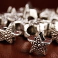 thumbnail image 3 of Venta Al Por Mayor 20 Unids Plata Estrella Charm Beads DIY Yinane none, 3 of 8