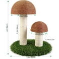 thumbnail image 2 of Lovely Caves 14.2-in Mushroom Cat Scratching Post with Sisal Covered, 2 of 4