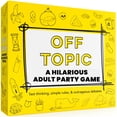 thumbnail image 1 of Juego de fiesta OFF TOPIC para adultos, juegos de mesa para 2 a 8 jugadores, 1 of 8