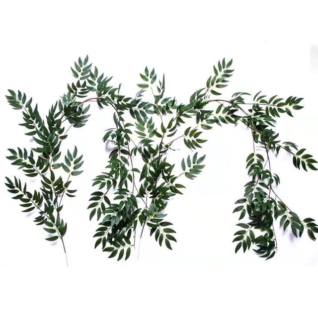 Flowers Rattan Hanging Greenery Leaves for Home Decoration Wedding/Event 1 PCS 170CM Length
