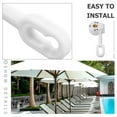 thumbnail image 4 of Miangastore Store Manuel à Vis Sans Fin Blanc Lot de 1 7.07x2.95x1.38 Po Métal, 4 of 8