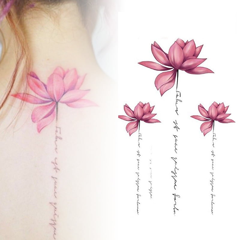 lotus flower art tattoo
