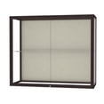 thumbnail image 5 of Waddell 2282PB-GD Champion 36 x 30 x 14 in. Wall Case with Four 14 in. Half-Length Shelves, Plaque Back - Champagne Gold, 5 of 7