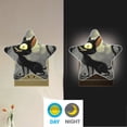 thumbnail image 4 of WOBOGO Funny Black Cat LED Star Night Light 0.2 Watt Wall Plug Dusk to Dawn Auto Switch Adjustable Brightness Soft White Light, 4 of 6