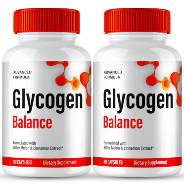 Glycogen Balance Advanced Blood Formula Capsules, Glycogen Blood Balance Supplement Pills - Maximum Strength, All Natural Healthy Circulation & Stable Levels, GlycogenBalance Reviews (2 Pack)