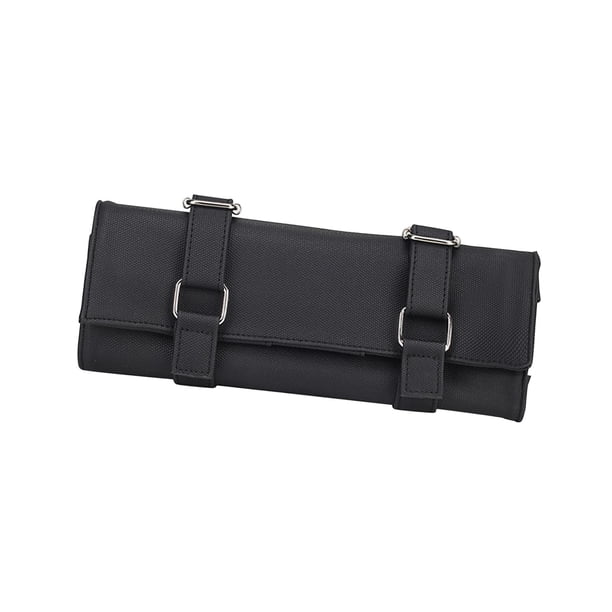 Bolsa de soporte de tijera, organizador enrollable, bolsa de herramientas Negro
