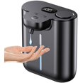 thumbnail image 1 of Automatic Soap Pump - Small Soap Pump - Hand Soap Dispenser – Automatic Soap Dispenser with Sensor - ABS - For Soap & Disinfectant - 500ml - Black, 1 of 6