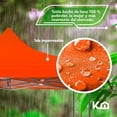 thumbnail image 3 of Toldo Carpa Impermeable Plegable De Acero 3x3m Kingsman naranja 1 Kingshouse 300310, 3 of 8