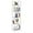 White, variant on Bookshelf Storage Shelf Small Bookcase Freestanding Storage Stand for Living Room, Bedroom, Kitchen Rust Resistance, Easy Assembly Free Combination Multi-Functional Organizer (3 Tiers, White)