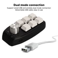 thumbnail image 4 of Mini teclado de 6 teclas con perilla Conexión de modo dual programable Teclado mecánico general con una sola mano para juegos, 4 of 8