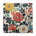 thumbnail image 2 of Yayeee Shower Curtain with Hooks 72"x72" Waterproof Fabric Bathroom Hanging Decor, Red Flowers Pattern, 2 of 5