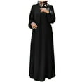 thumbnail image 2 of Gspmoly Robe pour Femmes, Robe Décontractée Ample à Col Montant avec Poches, Couleur Unie, Style Mode, Robes Formelles pour Femmes jusqu'à 60 % de Rabais, 2 of 6