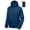 BLUE, variant on Men's Packable Rain Jacket Windbreaker Waterproof Lightweight Rain Coat with Hood for Golf Cycling Hiking Black S