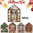 thumbnail image 3 of 70 Pcs Christmas Ornaments Bundle For Xmas Christmas Tree Shatterproof Christmas Tree Decorations Hanging For Holiday Wedding Party Decoration, 3 of 5