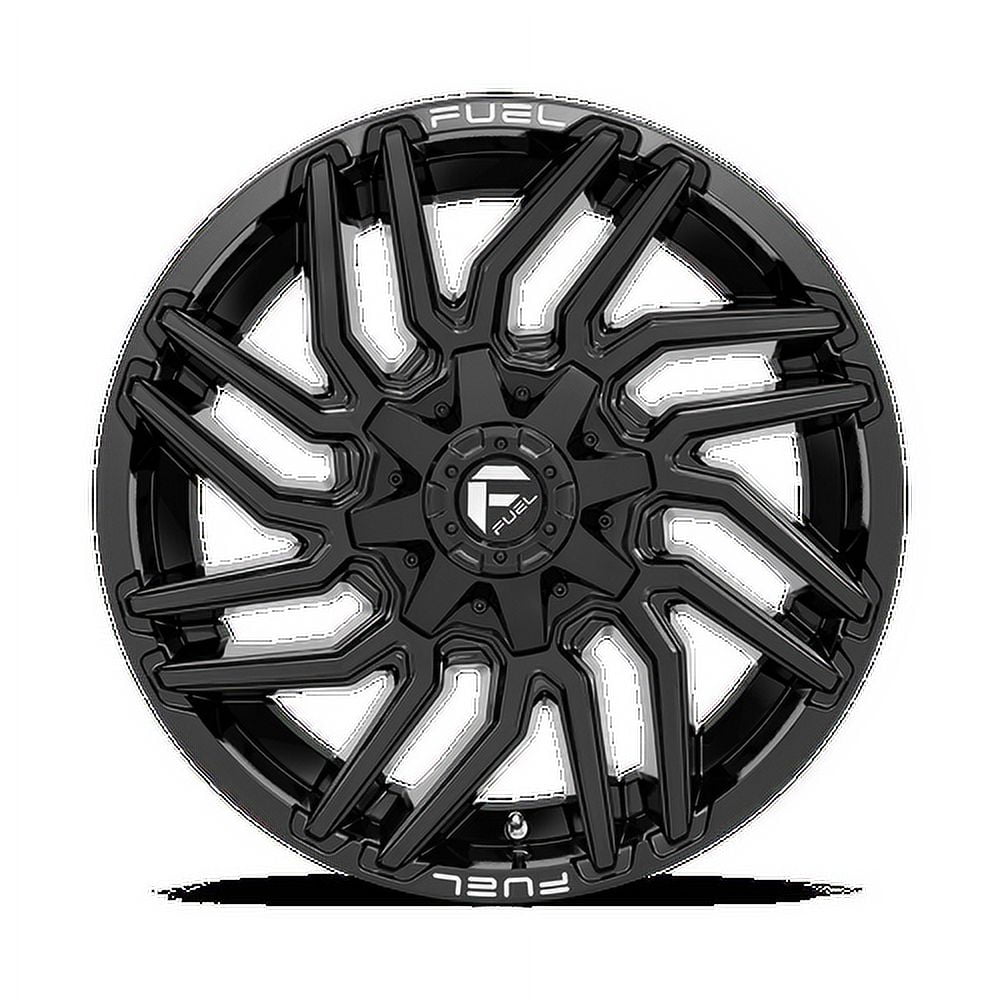Fuel D776 Typhoon 22X12 8X165.1 -44Et 125.2Cb Gloss Black Wheel