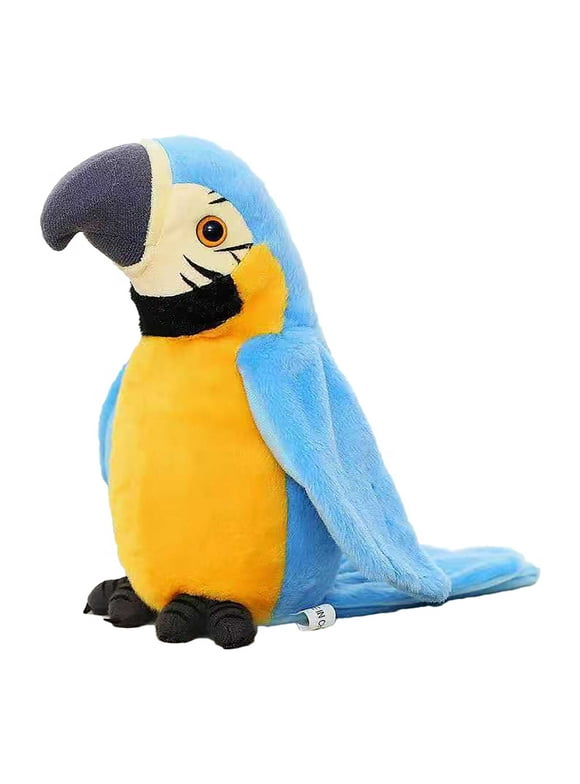 Baby Toys Stuffed Toys Can Be Recorded, Talking Parrots Can Be Simulated, Children Boys And Girls Can Be Electric Birds To Learn Tongue Gifts Kids Toys Plastic B