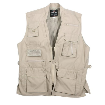 Plainclothes Khaki Concealed Carry Vest, 2XL
