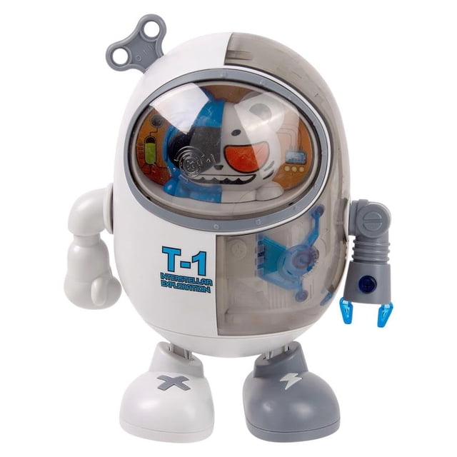 Robot de juguete Rhode Island Novelty 7 con luz, sonido y movimiento