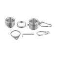 thumbnail image 4 of 1 Set Flags Pole Clip Mounting Rings With Clip Flagspole Fittings Rotating Flagspole Rings Flagpole Swivel Buckle Accessories, 4 of 8