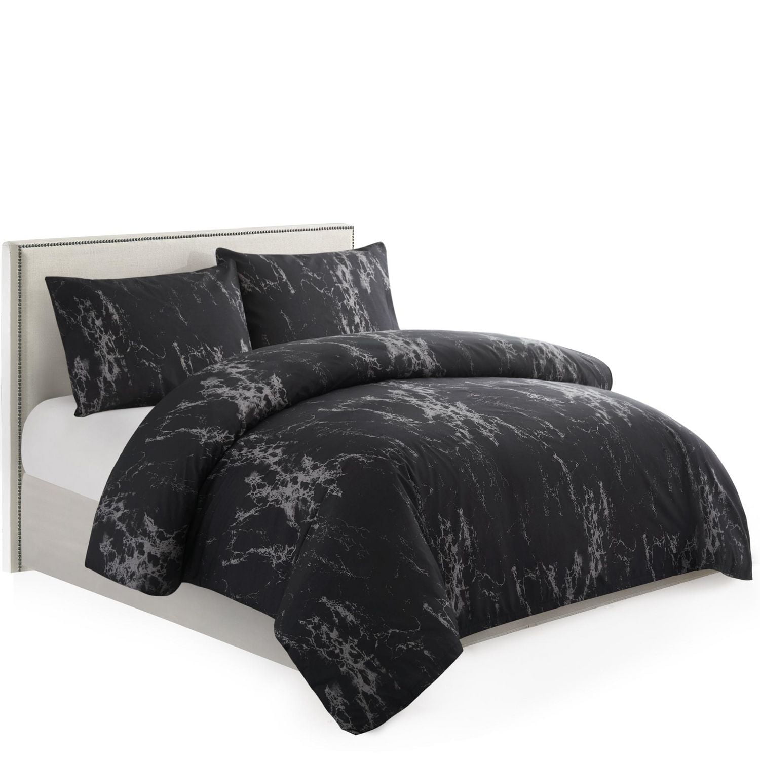 Marina Decoration Ultra Soft Silky Zipper Rich Printed Rayon from Bamboo All Season Duvet Cover Set with Pillowcases