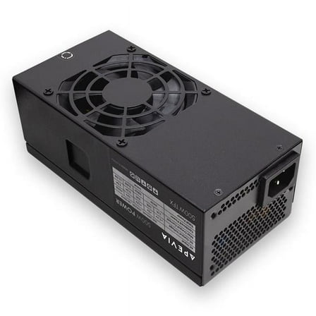 Apevia TFX-PFC500W TFX 500W Fixed Cables, Full Range Active PFC Computer Power Supply
