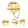 thumbnail image 4 of Miangastore Jewelry Box Hardware Golden 2Pcs 2.2x2.0In, 4 of 9