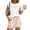 289#Multicolor, variant on Two Piece Sets for Women Trendy Short Sets Beach Vacation Clothes Airport Travel Cruise Summer Outfits Yellow M