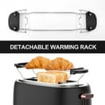 Evoloop Toaster 2 Slice, Stainless Steel Bread Toasters, 6 Bread Shade