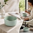thumbnail image 5 of Silicone Round Bowls, 4 Pack Unbreakable Serving Bowls for Cereal Snack Salad Soup Rice Meal Prep Kitchen Table Daily Dining, 5 of 7
