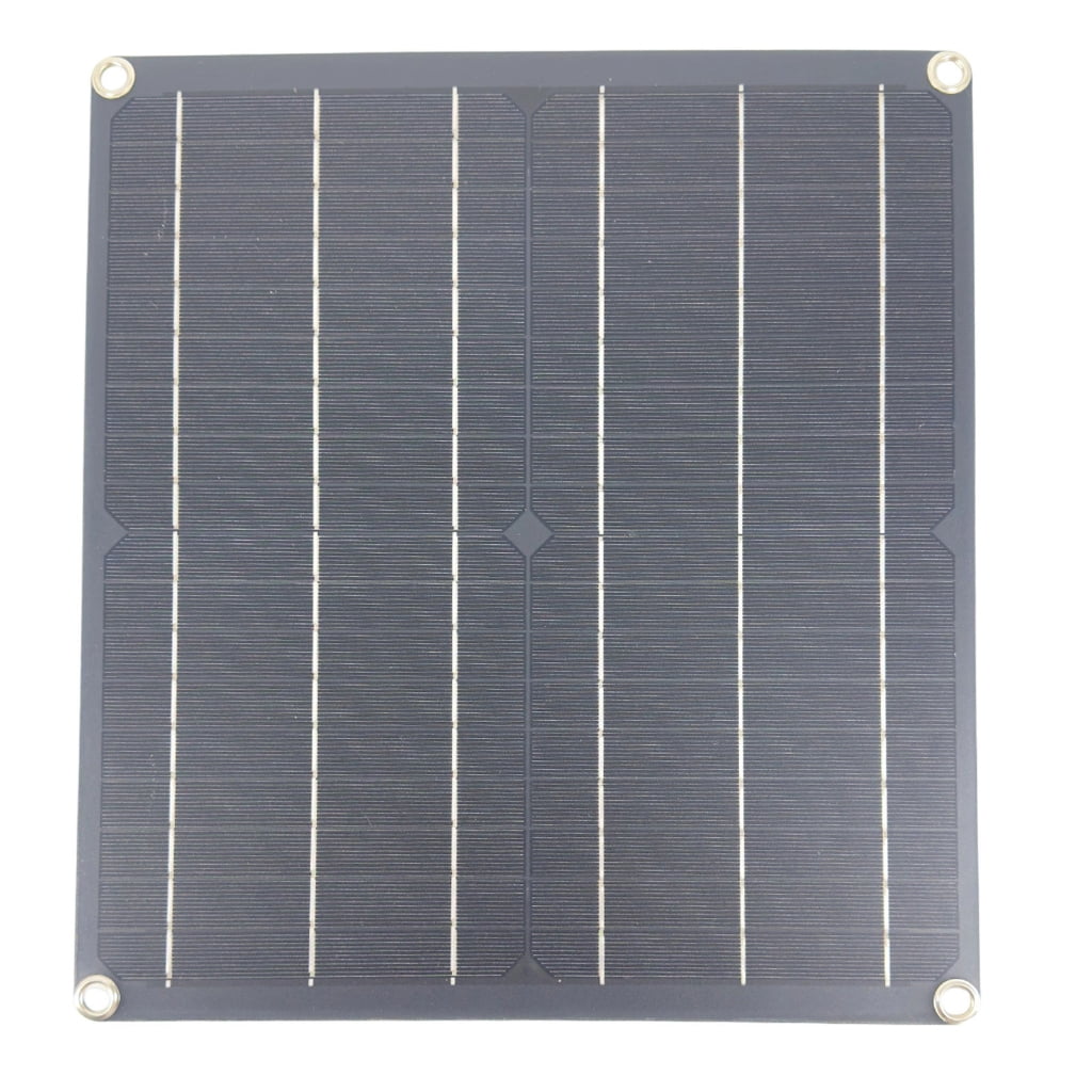 25W 18V Solar Charging Panel with Charging Controller for Boats Camping