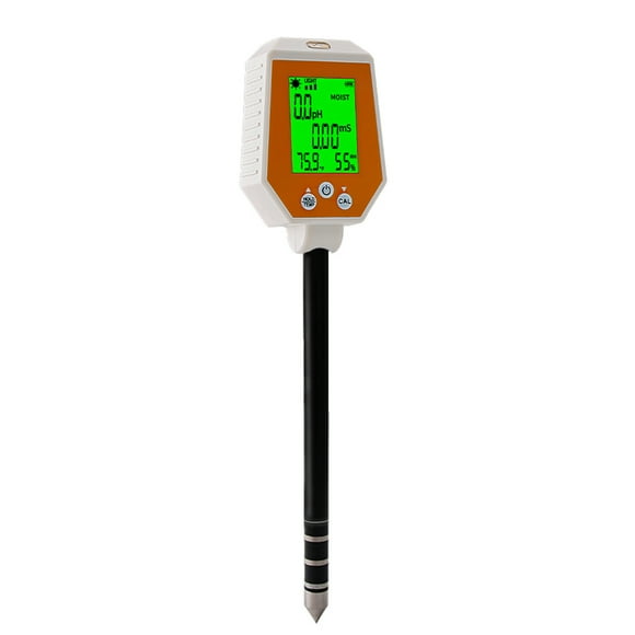 Tester,Soil Tester Ph Meter Conductivity Ph Tester Panel Tester Conductivity Ph 6-in-1 Tester
