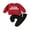Red, variant on Wassery Toddler Boys 2PCS Fall Pants Sets Long Sleeve Crew Neck Letter Print Sweatshirt Drawstring Pants 6M 12M 18M 2T 3T Infant Baby Boys Track Clothes