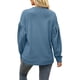 thumbnail image 3 of Sudadera Sudaderas básicas para mujer, estilo informal, cuello redondo, sudaderas lisas, traje de calle Cgtredaw Beige T S para Mujer, 3 of 6